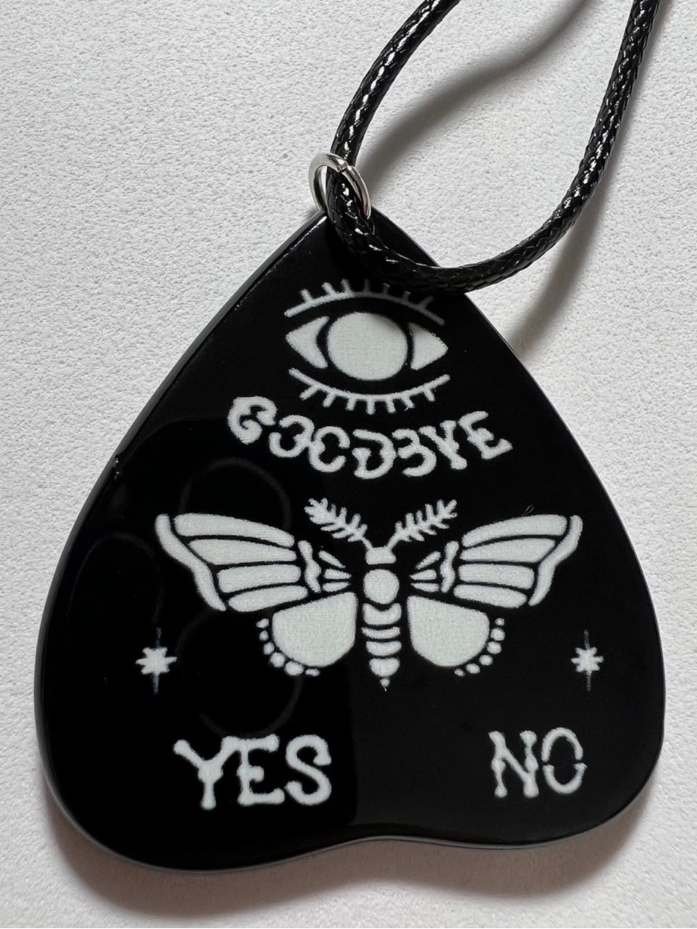 Large Ouija Planchette Necklace